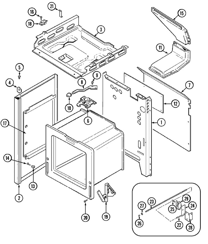 Diagram for CRG8600AAL