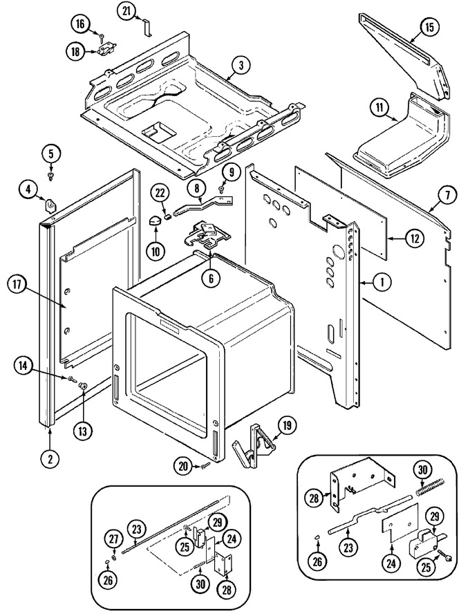 Diagram for CRG8600BAB