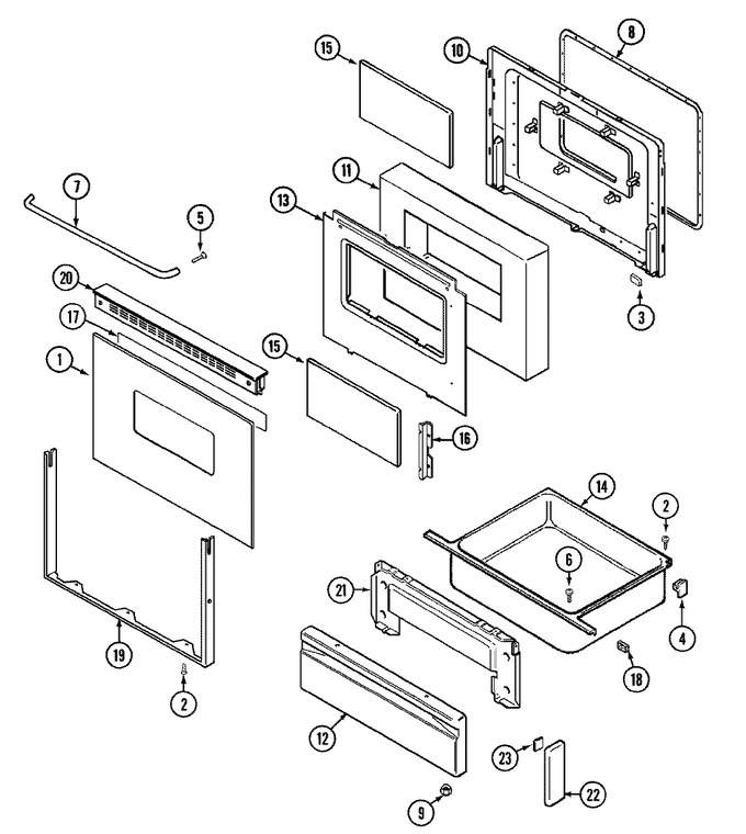 Diagram for CRG8600BAB