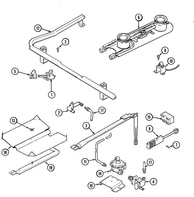 Diagram for CRG9600AAW