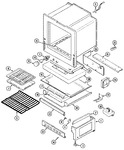 Diagram for 05 - Oven/base