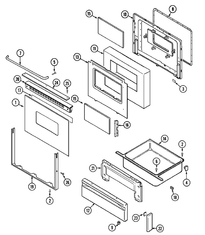 Diagram for CRG9800BAB