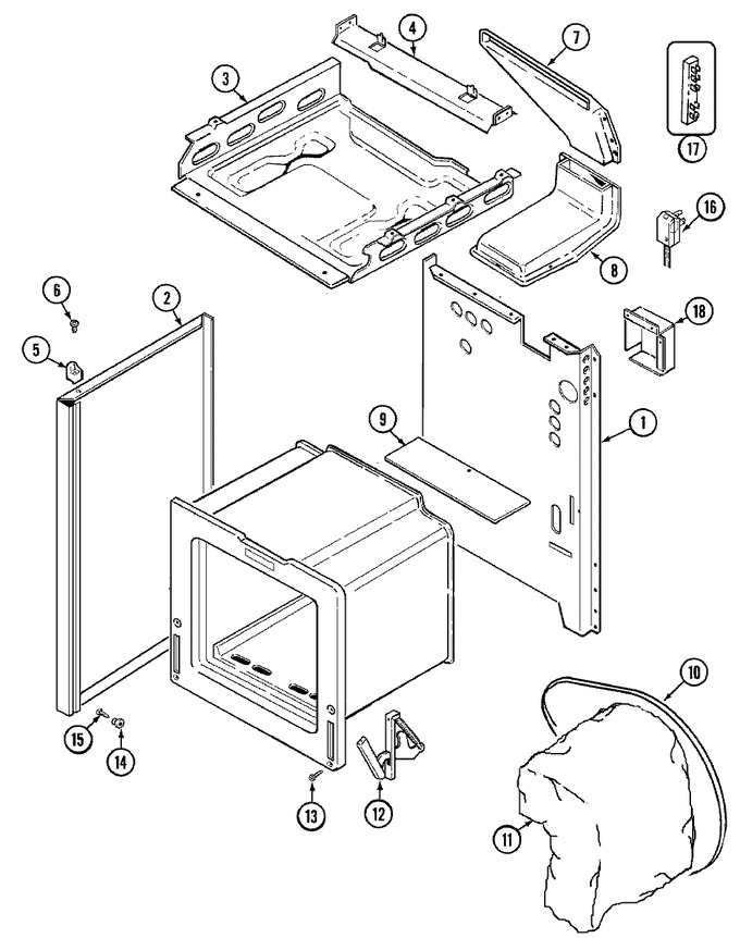 Diagram for CRGA250AAW