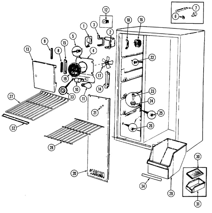 Diagram for HRNS2035V (BOM: DP03A)