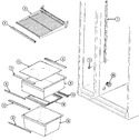 Diagram for 06 - Shelves & Accessories