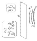 Diagram for 05 - Freezer Outer Door