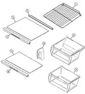 Diagram for 09 - Shelves & Accessories