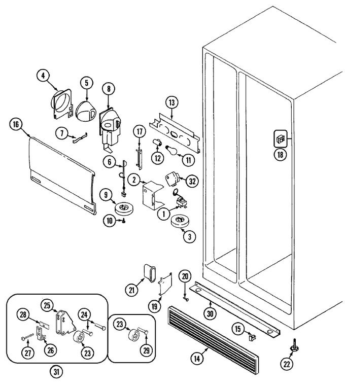 Diagram for JRSD2450W