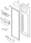 Diagram for 07 - Fresh Food Inner Door