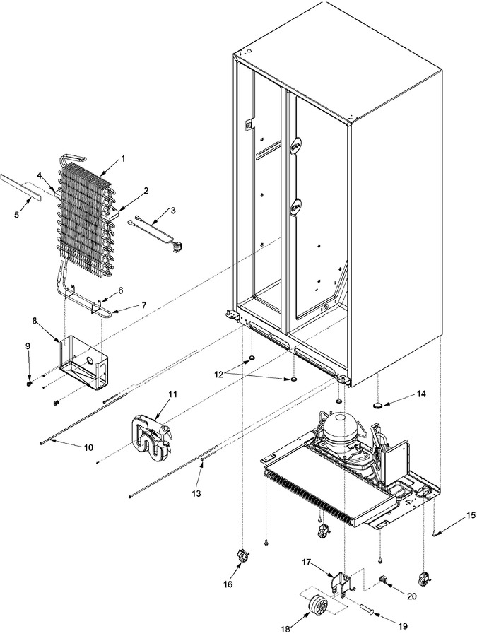 Diagram for CS26G7DW (BOM: PCS26G7D0W0)