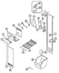 Diagram for 01 - Freezer Compartment