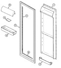 Diagram for 05 - Fresh Food Inner Door