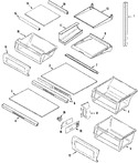 Diagram for 12 - Shelves & Accessories