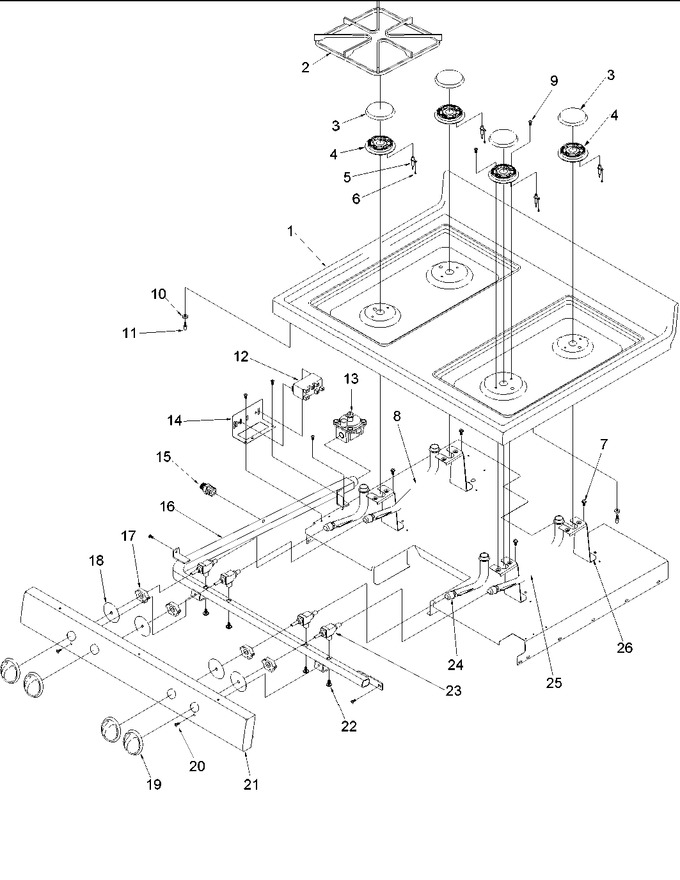 Diagram for CSG7103W (BOM: P1143397N W)