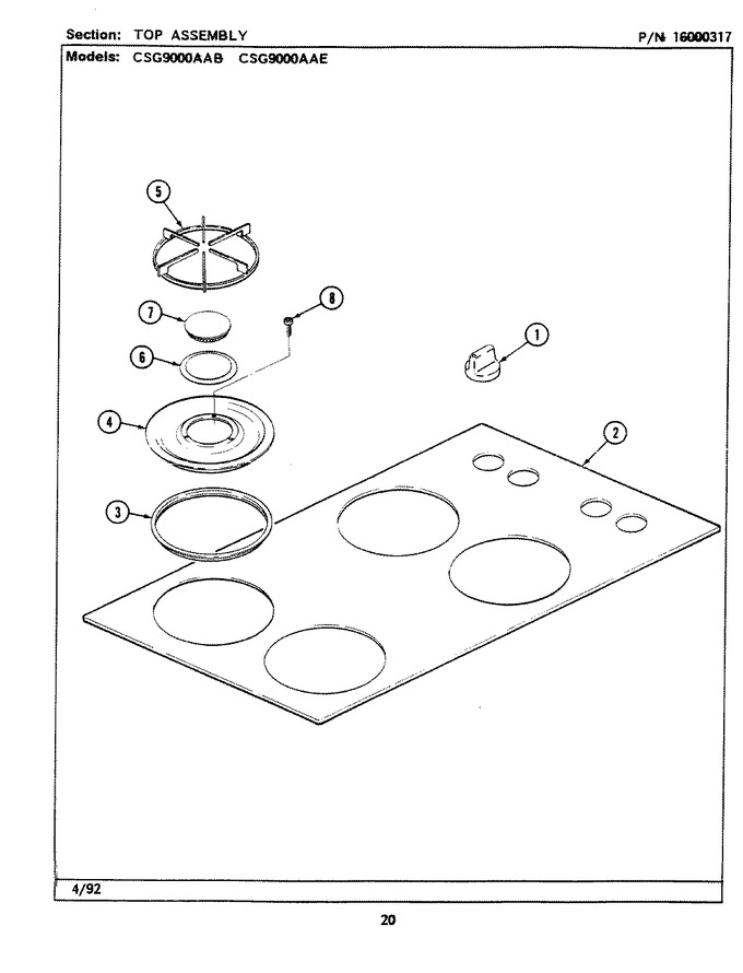 Diagram for CSG9000AAB