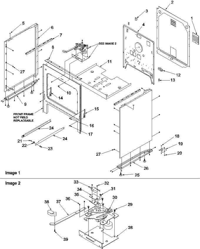 Diagram for CST6003W (BOM: P1143840N W)