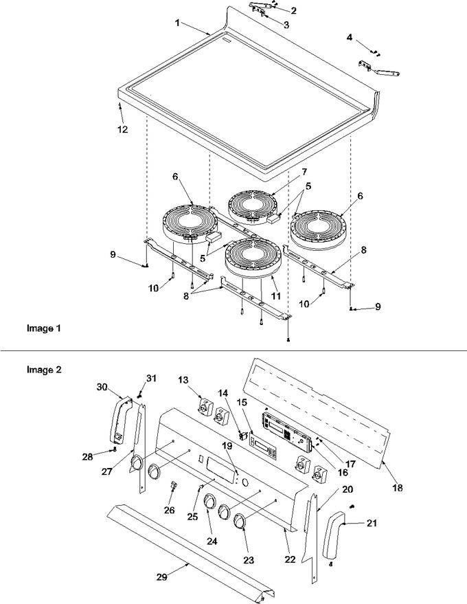 Diagram for CST6003W (BOM: P1143840N W)
