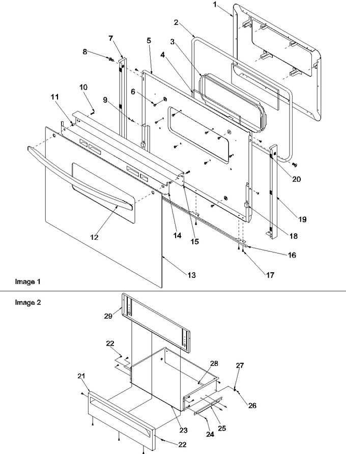Diagram for CST6003W (BOM: P1143840N W)