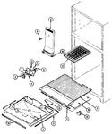 Diagram for 01 - Freezer Compartment