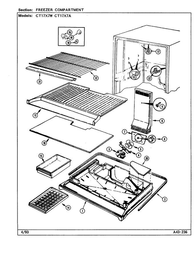 Diagram for CT17X7A (BOM: DC38A)