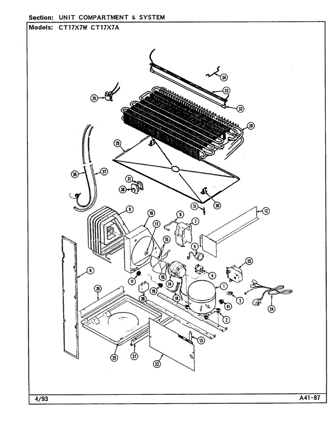 Diagram for CT17X7A (BOM: DC38A)
