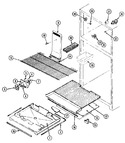 Diagram for 01 - Freezer Compartment