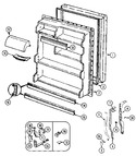 Diagram for 04 - Fresh Food Door