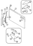 Diagram for 05 - Freezer Outer Door