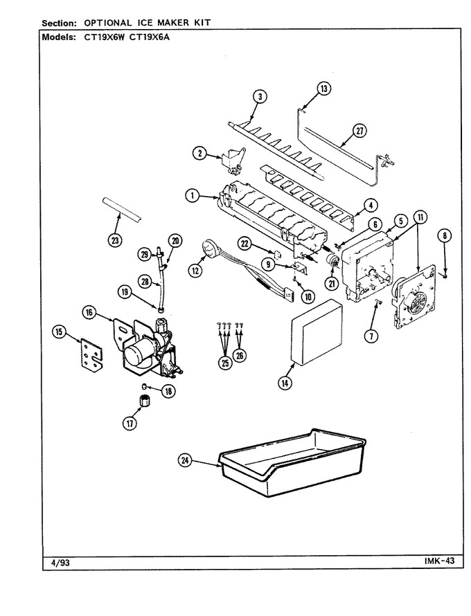 Diagram for CT19X6A (BOM: DE67A)