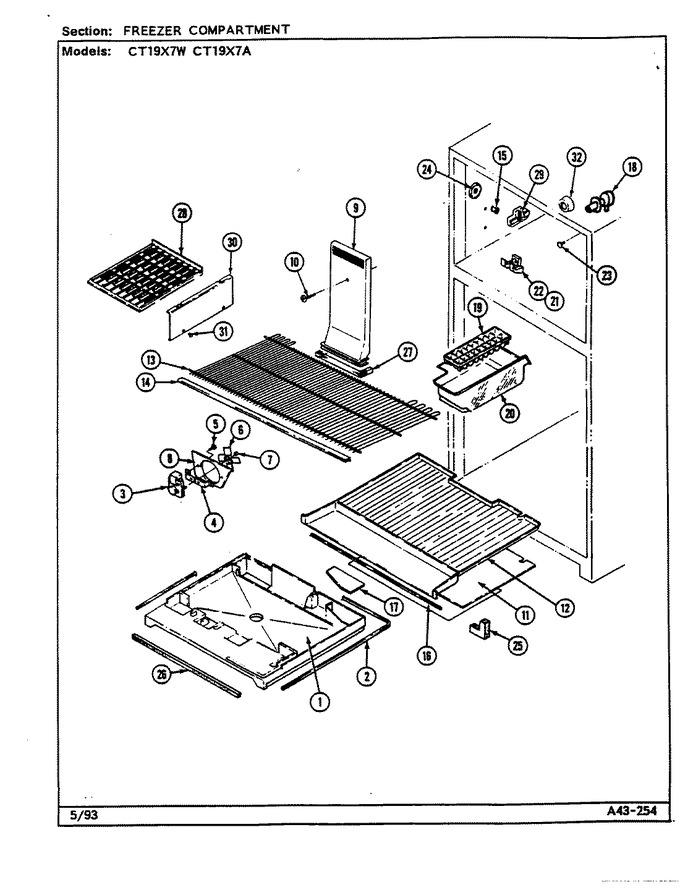 Diagram for CT19X7A