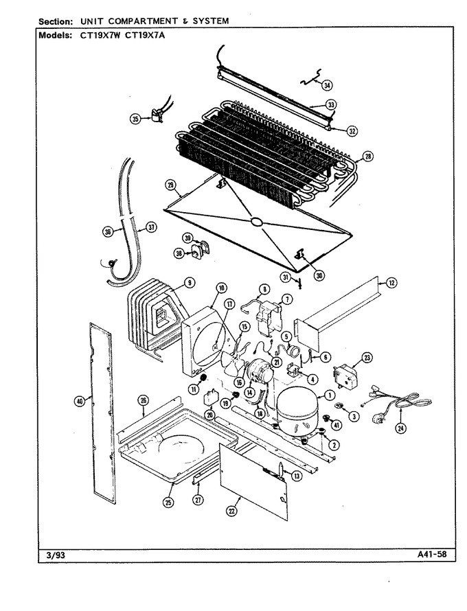 Diagram for CT19X7A (BOM: DE65A)