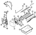 Diagram for 06 - Optional Ice Maker Kit (ice)
