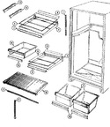 Diagram for 03 - Shelves & Accessories