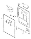 Diagram for 06 - Fresh Food Inner Door (bisque)