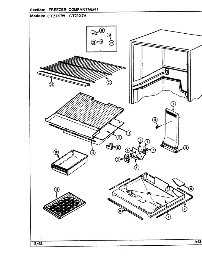 Diagram for CT21X7A (BOM: DD68A)