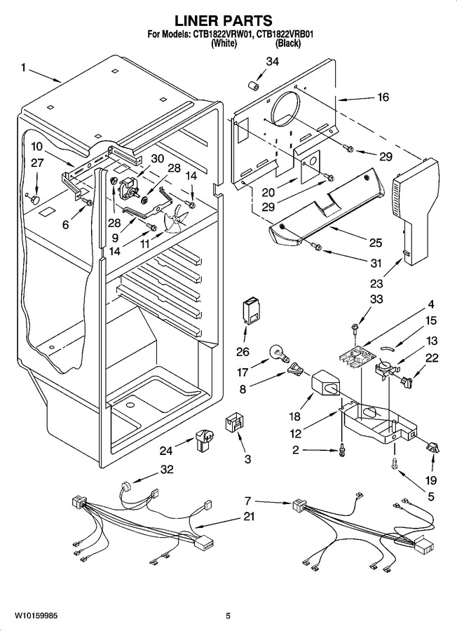 Diagram for CTB1822VRW01