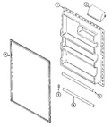 Diagram for 06 - Fresh Food Inner Door