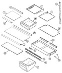 Diagram for 09 - Shelves & Accessories