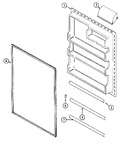 Diagram for 05 - Fresh Food Inner Door
