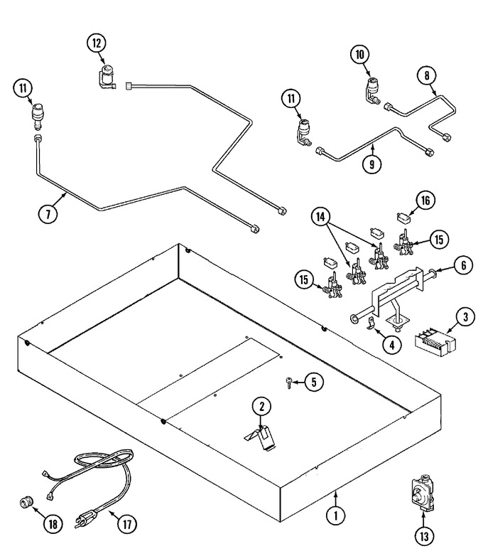 Diagram for CVG2420W