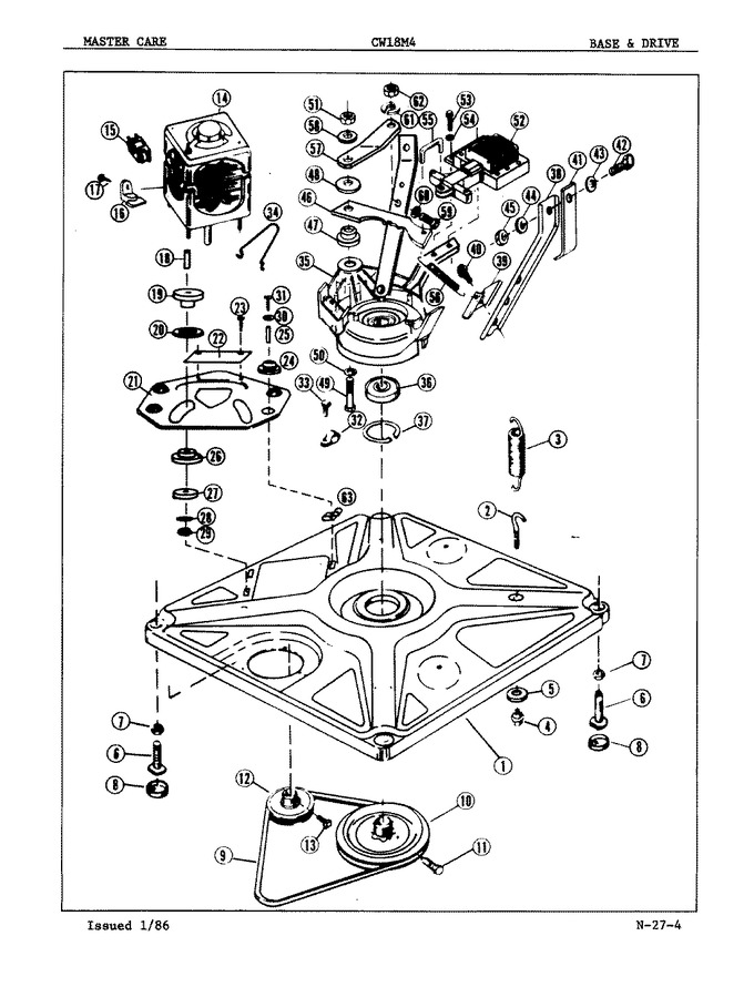 Diagram for CW18M4A