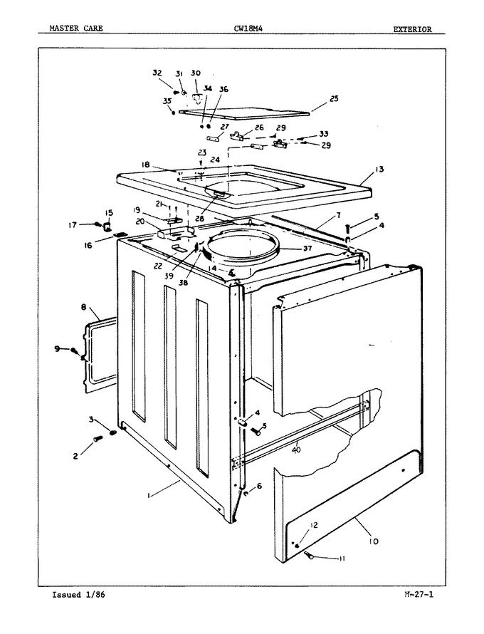 Diagram for CW18M4