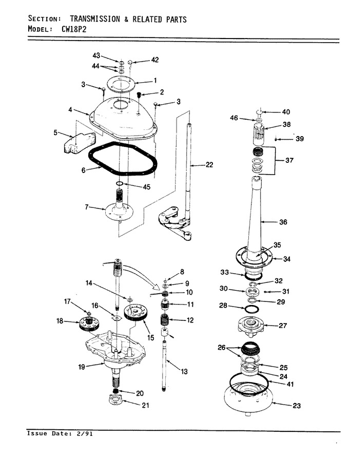 Diagram for CW18P2W