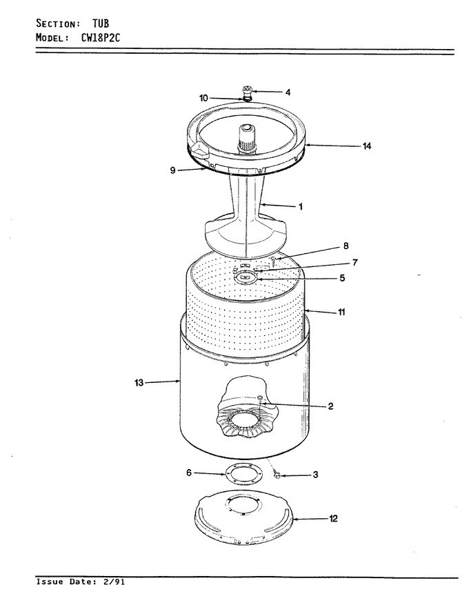Diagram for CW18P2AC