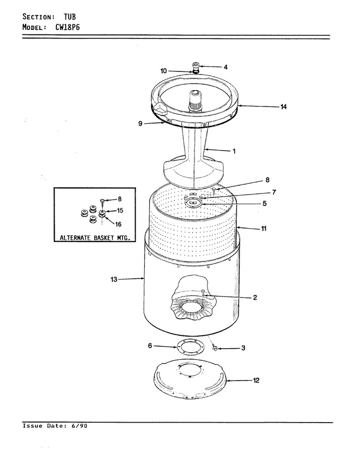 Diagram for CW18P6A