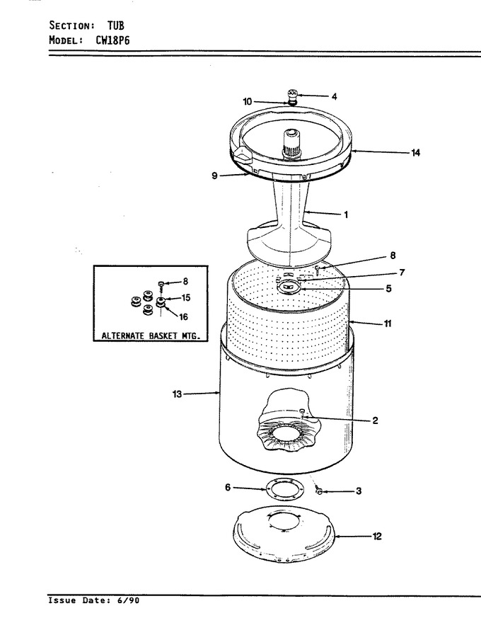 Diagram for CW18P6A