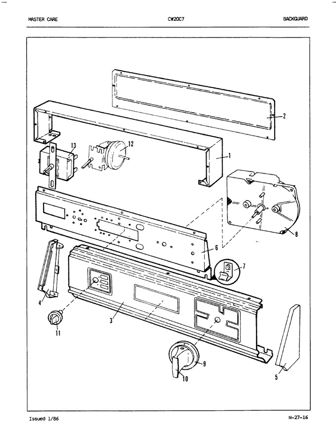 Diagram for CW20C7W