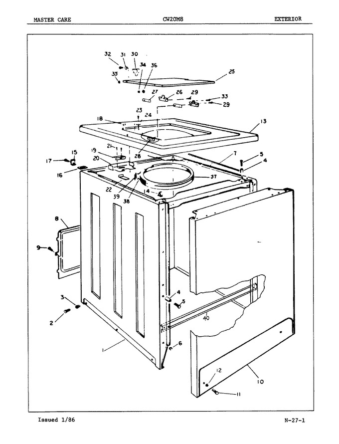 Diagram for CW20M8