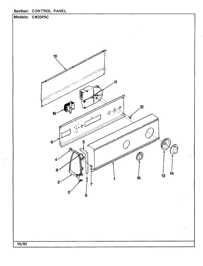 Diagram for CW20P5HC