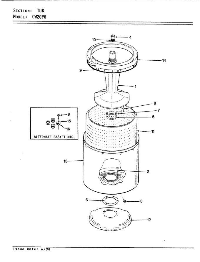 Diagram for CW20P6W